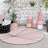 ALFOMBRA REDONDA TRACE LORENA CANALS