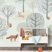 PAPEL PINTADO MINI ME FOREST