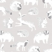 PAPEL PINTADO MINI ME ANIMALS