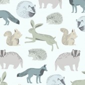 PAPEL PINTADO MINI ME ANIMALS