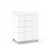 MUEBLE CAMBIADOR SOFT WHITE