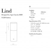 LÁMPARA DE SOBREMESA LIND USB