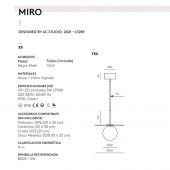 LÁMPARA DE TECHO MIRO MULTI