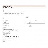 APLIQUE CLOCK