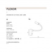 LÁMPARA DE PARED FLEXOR