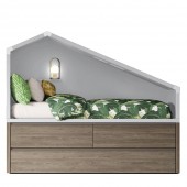 CAMA CASITA CON NIDO COTTAGE