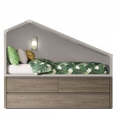 CAMA CASITA CON NIDO COTTAGE