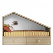 CAMA CASITA CON CAJONES COTTAGE