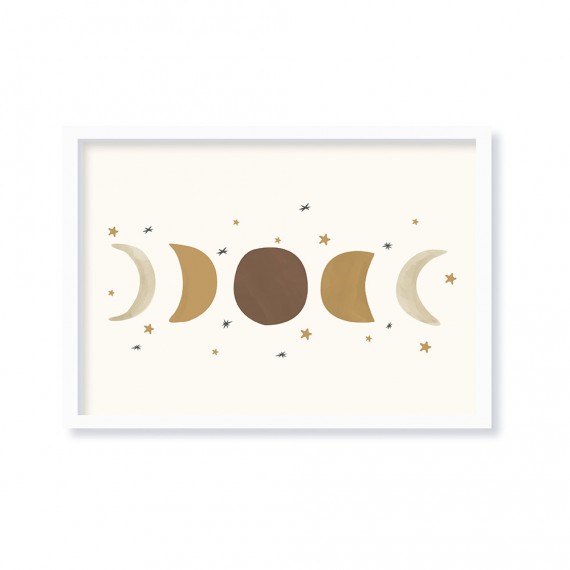 CUADRO MOON PHASES HORIZONTAL