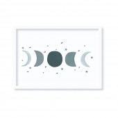 CUADRO MOON PHASES HORIZONTAL